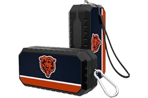 Keyscaper Chicago Bears End Zone Water Resistant Bluetooth Speaker