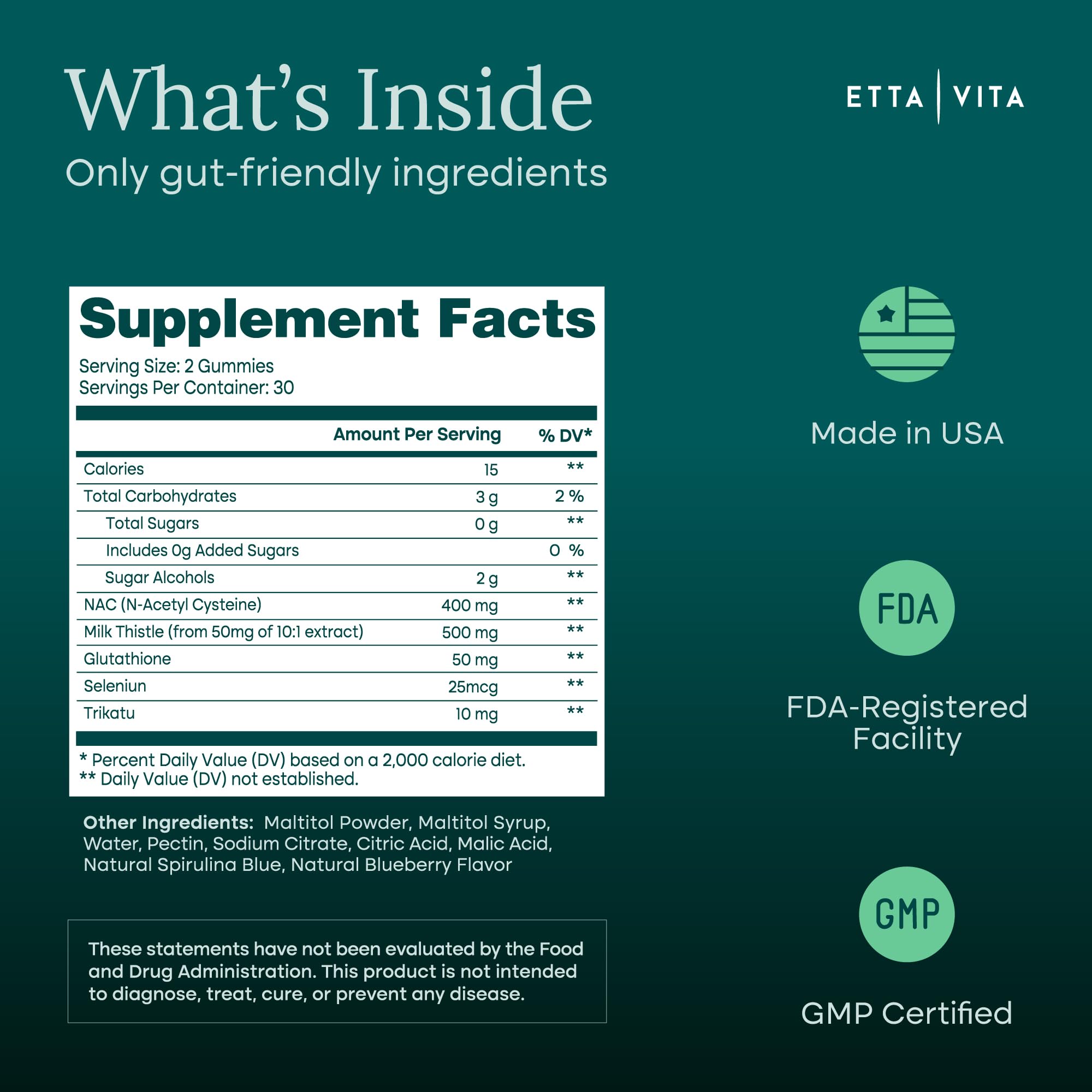 Sugar-Free NAC Gummies, N-Acetyl Cysteine Supplement with Milk Thistle, Glutathione, & Selenium, NAC Complex for Energy, Respiratory Health, Liver Detox & Cleanse, Kidney, Antioxidant Support