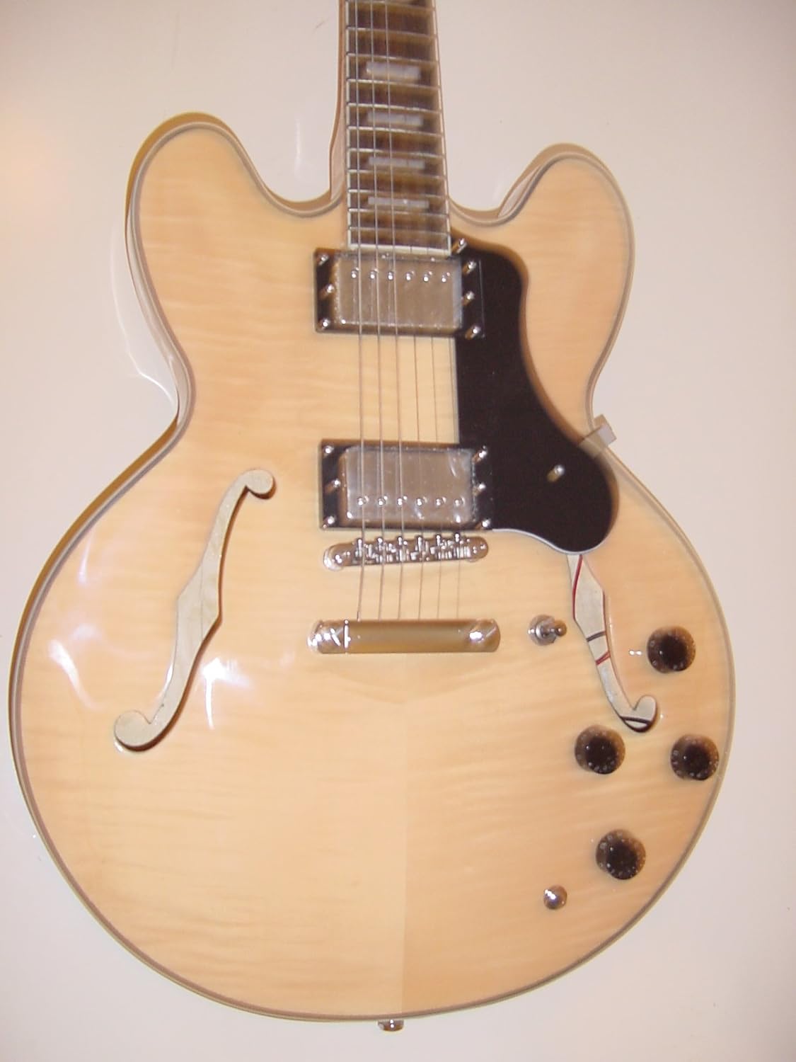 Stedman Pro Electric Guitar
 - Stedman Pro Memphis Jazz Semi Hollow Body Electric Guitar Natural Amazon Co Uk Musical Instruments