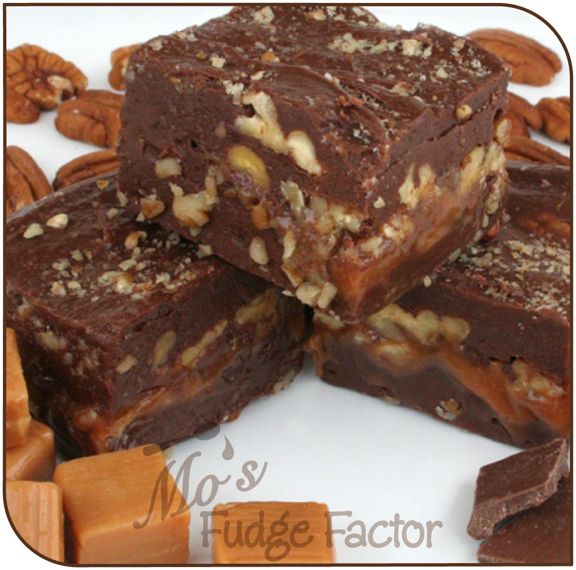 Mo's Fudge Factor, Chocolate Fudge 1 pound Grocery