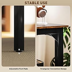 HOMCOM Modern Simple Large Computer Desk, 71" Long