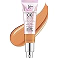 IT Cosmetics Your Skin But Better CC+ Cream Illumination - Color Correcting Cream, Full-Coverage Foundation, Hydrating Serum & SPF 50+ Sunscreen Radiant Finish 1.08 fl oz