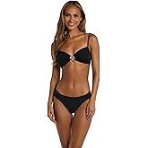 Sunshine 79 Womens Over The Shoulder Bralette Bikini Swimsuit Top