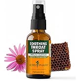 Herb Pharm Soothing Throat Spray Herbal Formula with Echinacea and Propolis, 1 Fl Oz (Pack of 1)