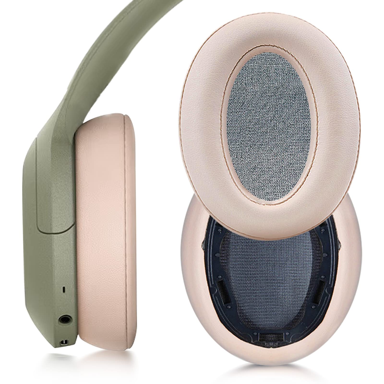 Cushions Replacement Ear Pads for Sony WH-H910N Headphones (Pink)