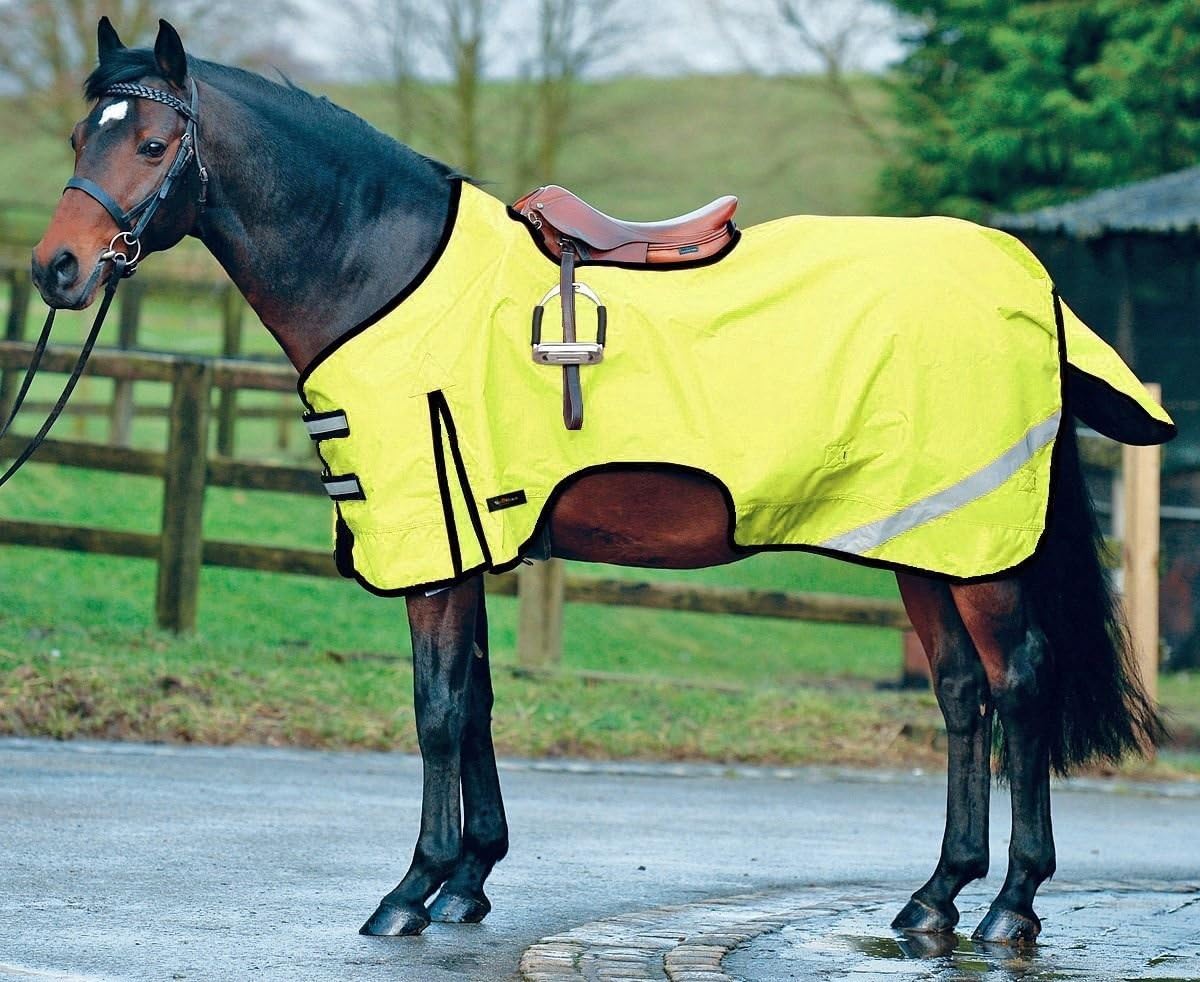 Boston Waterproof Hi-Viz Horse Ride On Exercise Safety Sheet
