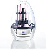 Lilumia 2 Makeup Brush Cleaner Device (4 Color Options) - Automatic Cleaning Machine Keeps Cosmetic Make Up Brushes Soft & Clean with the Push of a Button