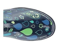 Western Chief Printed Tall Rain Boot Pouring