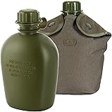 M-Tac Canteen Water Bottle and Cover - 1 Quart