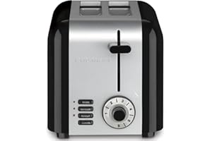 Cuisinart CPT-320P1 Compact 2-Slice Toaster, Brushed Stainless