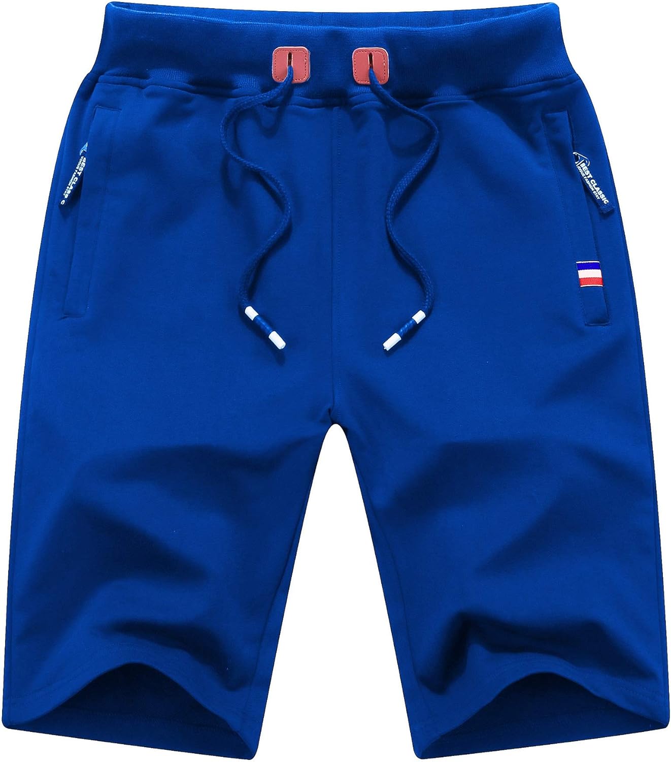 MO GOOD Mens Casual Shorts Workout Fashion Comfy Shorts Breathable Big and Tall Shorts: Clothing