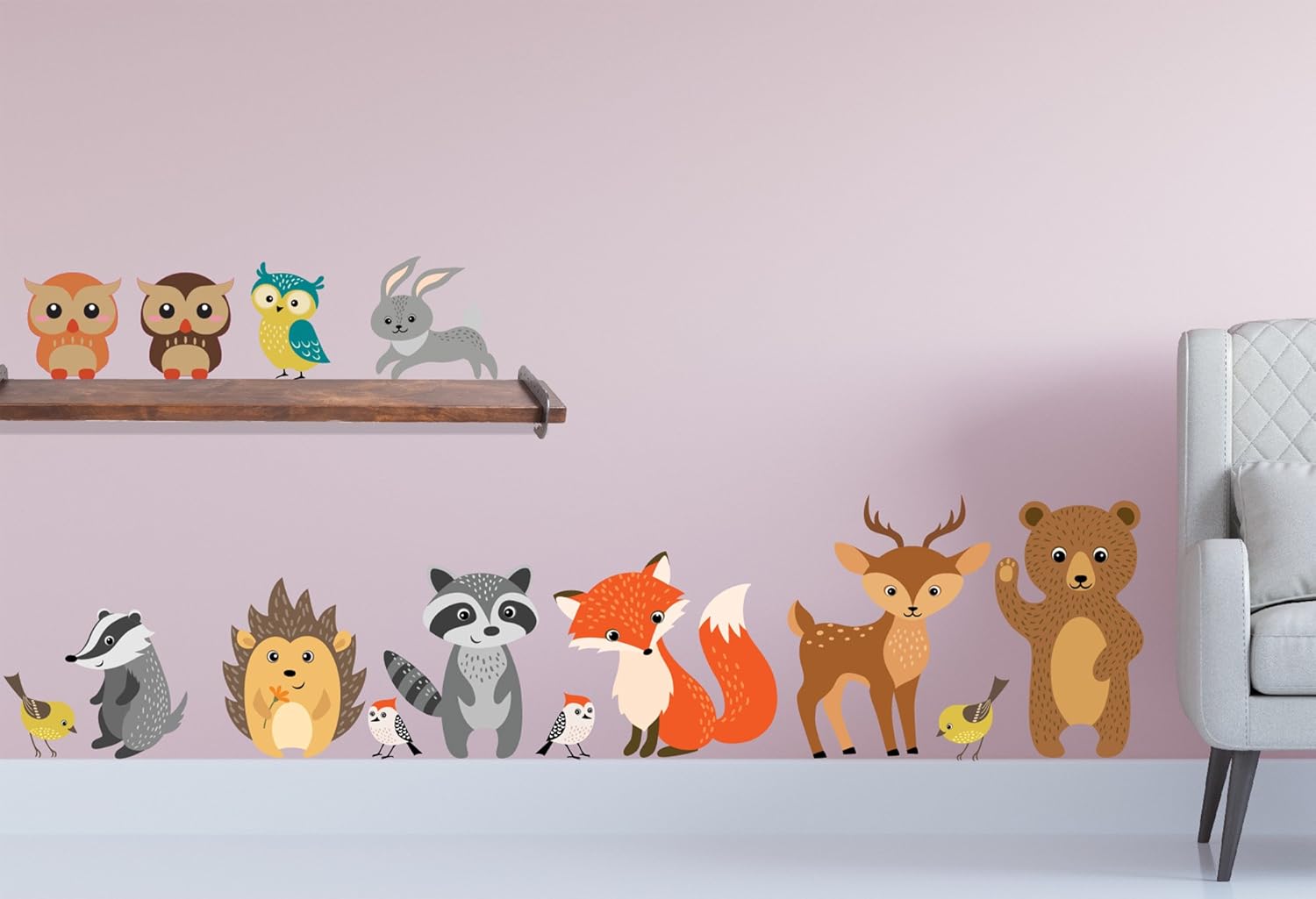 fabric wall decals nursery