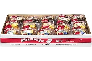 Otis Spunkmeyer, Assorted Muffins, (15 ct., 4 oz.per muffin), Blueberry, Banana, Chocolate, 1.7kg/3.75 lb Box. {Imported from Canada}