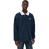 Rhude Men's Long Sleeve Pique Polo