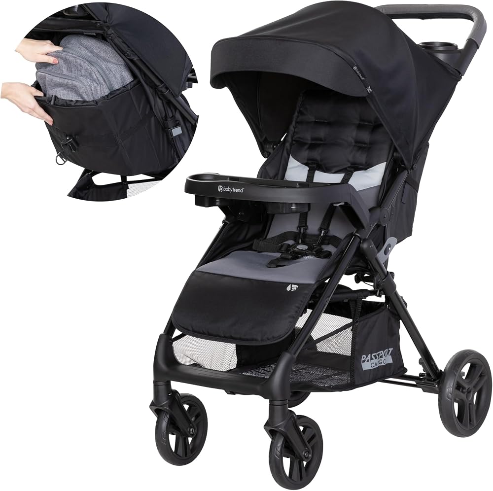 Baby Trend Passport® Cargo Stroller, Fieldstone Grey