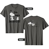 Peanuts Halloween Snoopy I'm Not Scared T-Shirt