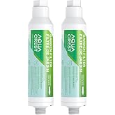 AQUACREST Garden Hose Water Filter for Plants, Greatly Reduces Chlorine, Odor, Improve Plants Health, Ideal for Organic Garde