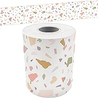 Teacher Created Resources Terrazzo Tones Straight Rolled Border Trim