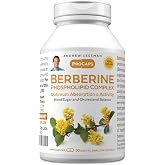 ANDREW LESSMAN ProCaps Berberine Phospholipid Complex 30 Capsules | Berberine Phospholipid Complex for enhanced absorption. Includes Magnesium &amp; Vitamin C.