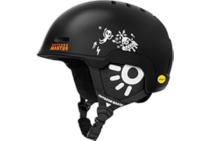 OutdoorMaster Kids Ski Helmet - MIPS Snow Helmet for Boys, Girls & Youth with Durable PC Shell & 12 Vents