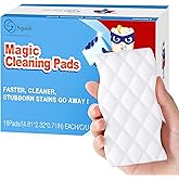 Squish Magic Eraser Sponge, 18 Pack Cleaning Pads for Walls, Oven, Kitchen, and Shoe Cleaner With Melamine Foam, Universal Cleaner