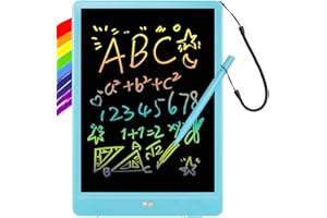 ORSEN 10 Inch LCD Doodle Board Writing Tablet for Kids - Colorful Drawing Pad and Educational Toy Gift for 3-6 Year Old Boys and Girls