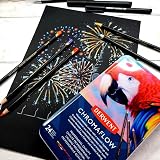 Derwent Chromaflow Pencils 24 in Tin 3.5mm Core Premium Blendable Colors view 5