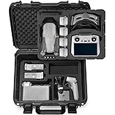 Lekufee Waterproof Hard Case for DJI Air 3S/3,Fly More Combo,DJI RC Pro 2/RC 2/RC N3/N2,Goggles 3/2/Integra,RC Motion 3/2 and Accessories(Case Only)
