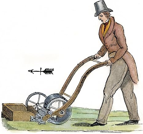 Amazon 草刈機 10 Nthe First 草刈機 草刈り機 草刈り機 エドウィン バディング C10 ライン彫刻 英語 19世紀 ポスタープリント 18 X 24 アートフレーム ポスター オンライン通販