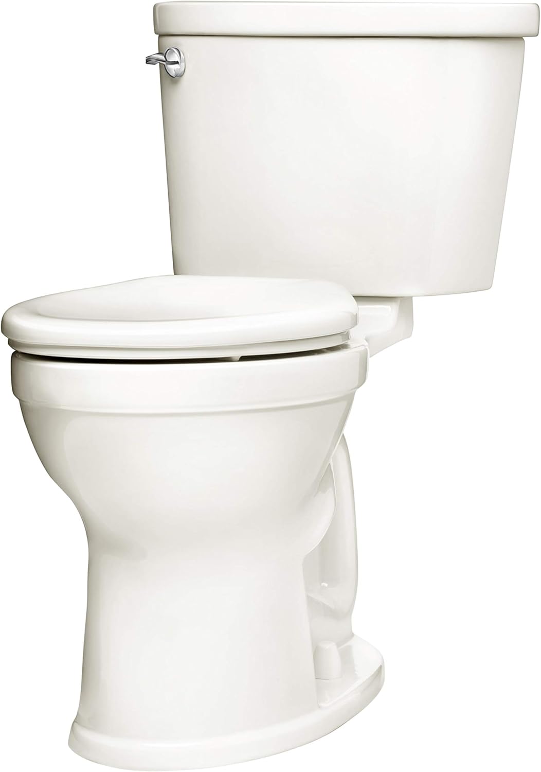 American Standard 211AA.104.020 Champion PRO Right Height 12-Inch Rough-In Elongated Toilet Combination Less Seat, White - Two Piece Toilets - 