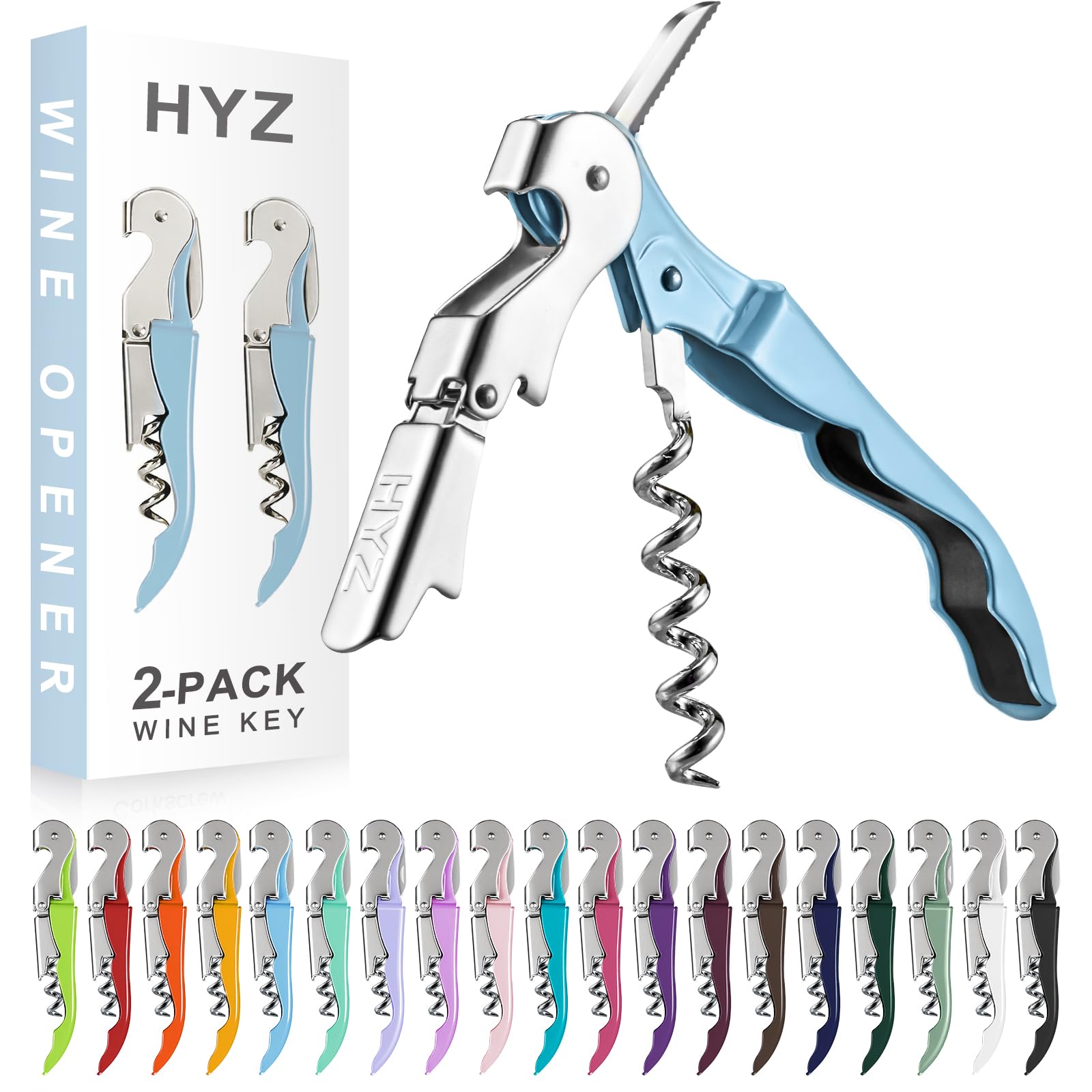 HYZ 2-Pack Wine Opener Waiter