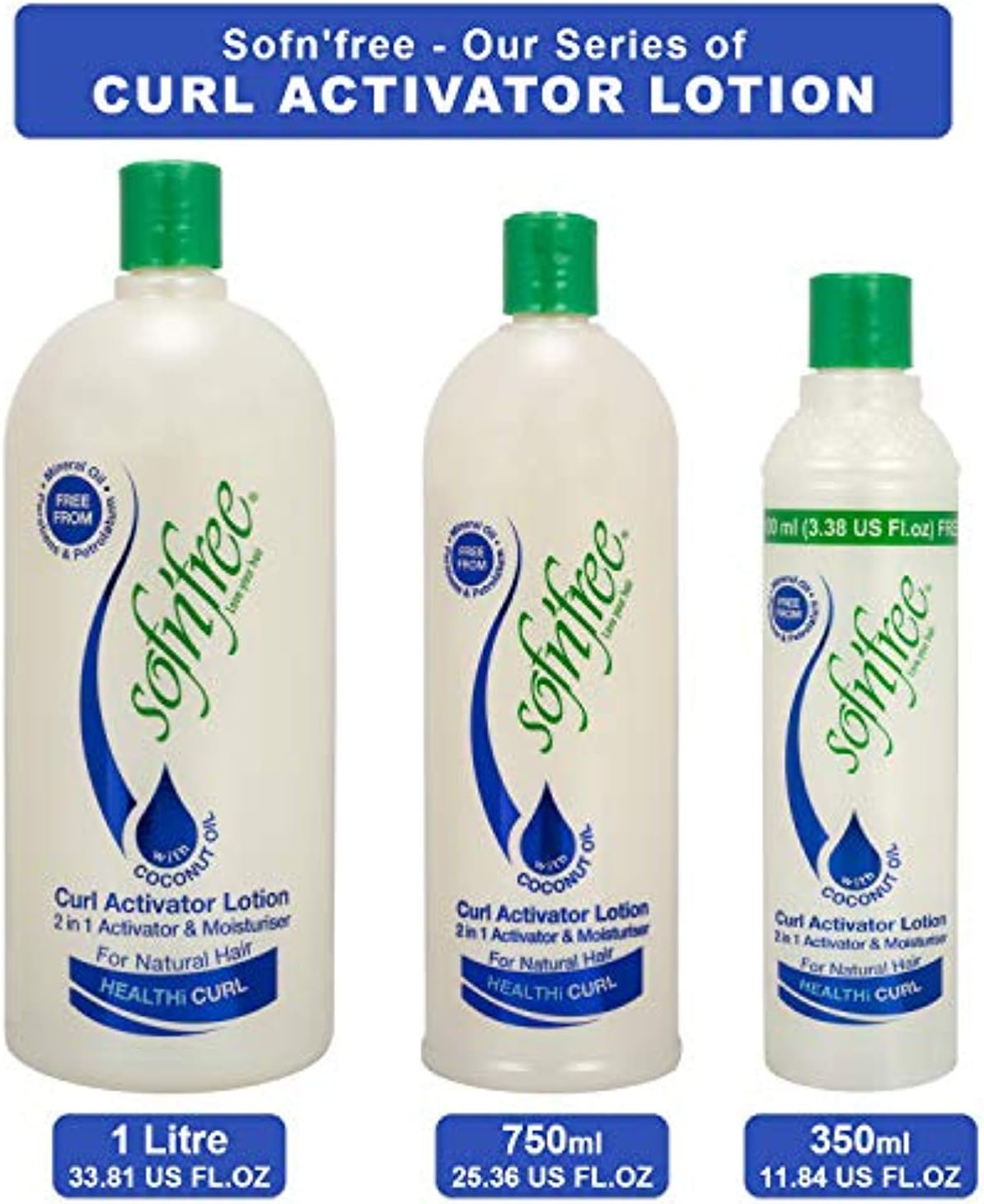 Sofn Curl Activator Lotion with Vitamin E & Panthenol for Natural Hair - Image 5