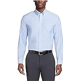 Van Heusen Men's Regular Fit Oxford Solid Buttondown Collar Dress Shirt
