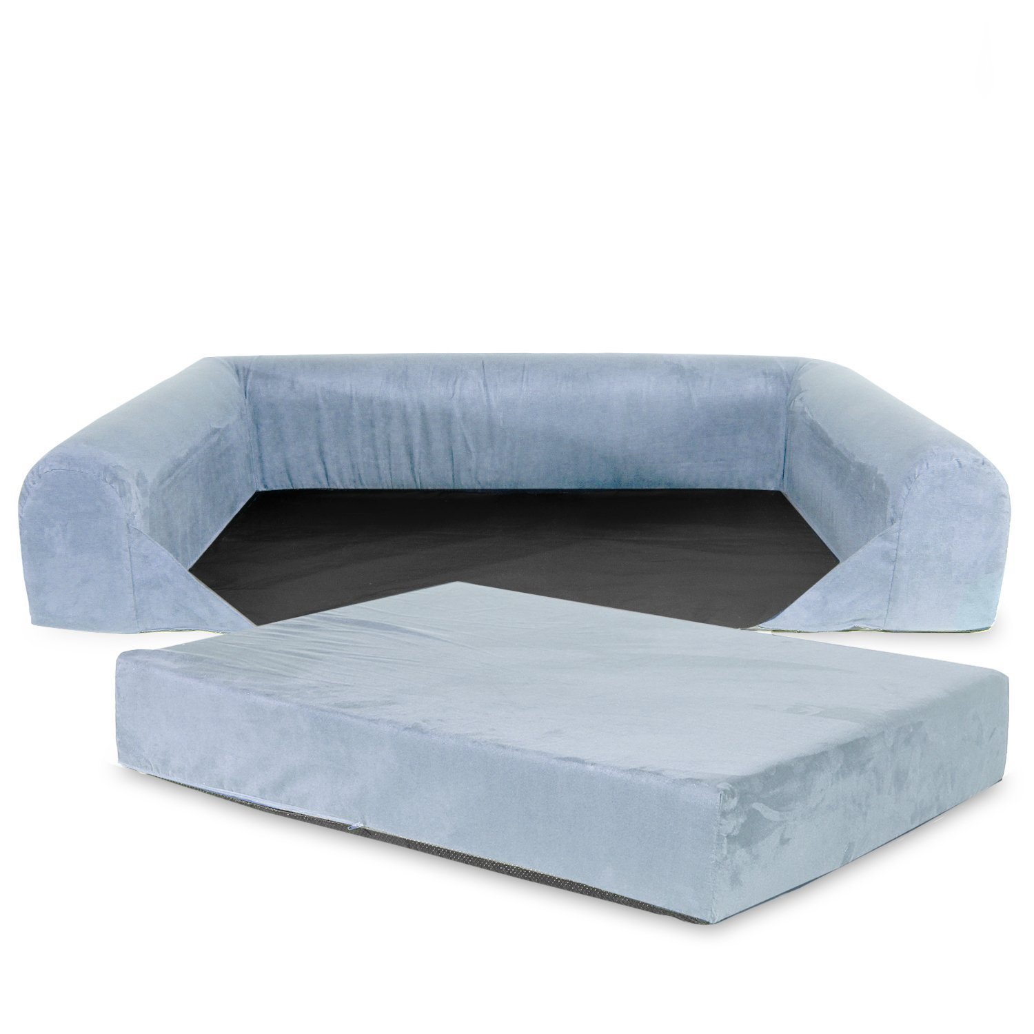 KOPEKS Deluxe Orthopedic Memory Foam Sofa Lounge Dog Bed XL Grey eBay