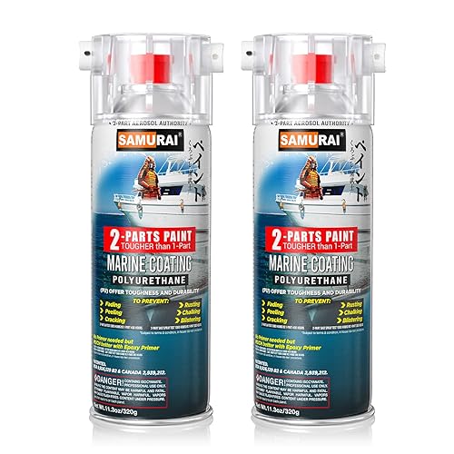 Spray Paint for Marine Samurai 2-Part Polyurethane marine Spray