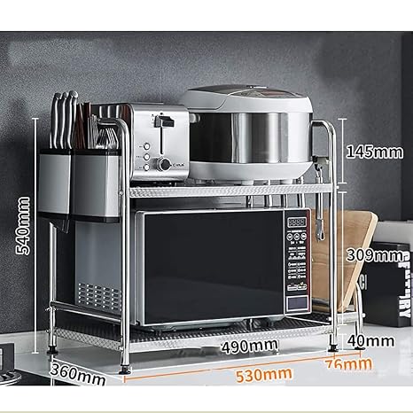 RTTZJ Rejilla para Horno de microondas de Acero Inoxidable ...