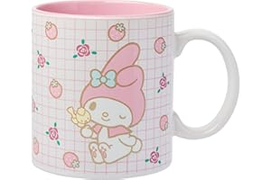 Silver Buffalo Sanrio Hello Kitty and Friends My Melody Ceramic Mug, 20 Ounces