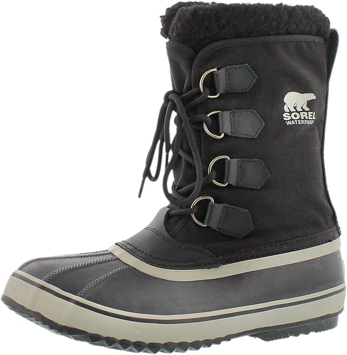 sorel men's 1964 pac nylon waterproof insulated winter boots