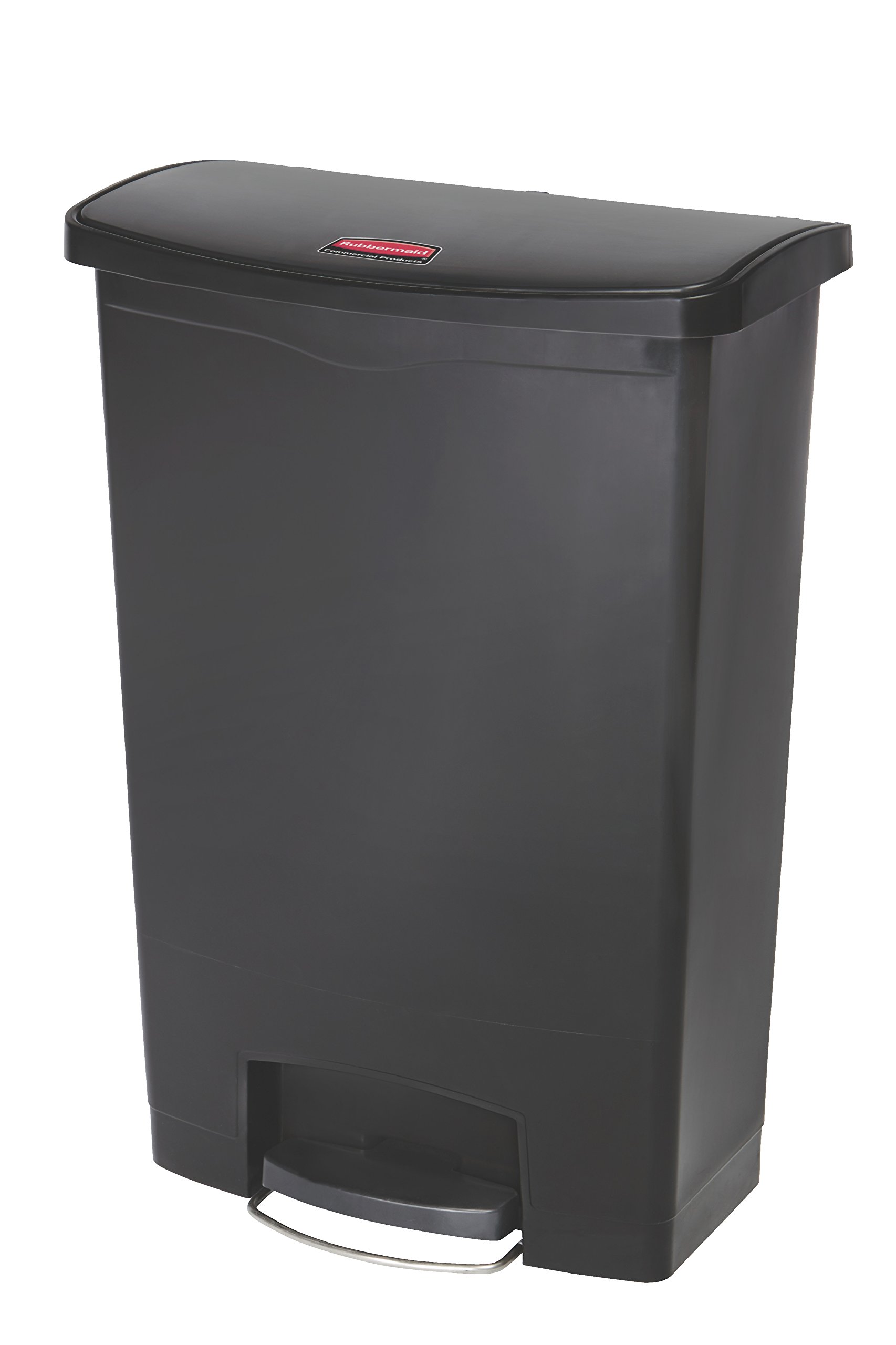 Rubbermaid Commercial Products Slim Jim Step-On Plastic Trash/Garbage Cans