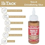 Hi-Tack Trim-It Embellishing Glue 60ml Clear Non-Toxic Fast-Setting view 2
