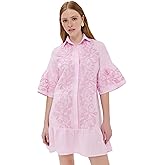 Temptation Positano Women's Enza Embroidered Mini Dress