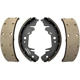 ACDelco Gold 17714R (18037648) Riveted Rear Drum Brake Shoe Set