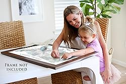 GeoJango National Parks Map Poster with USA Travel