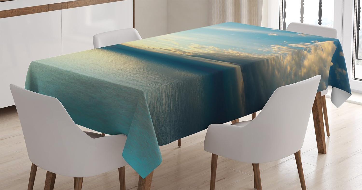 Best table cloth ocean rectangular