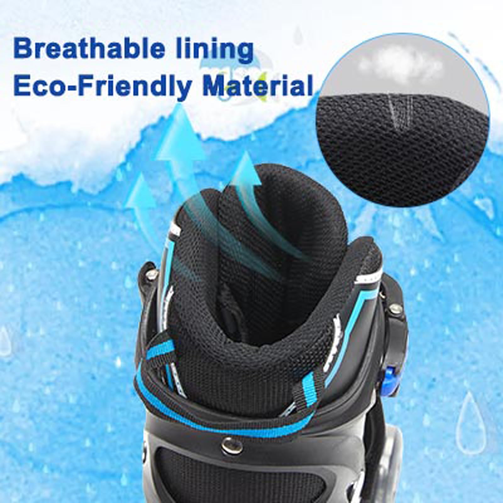 SHDSL Kids Roller Skates for Boys Girls Kids, 4 Sizes Adjustable Quad Skates with All Light up Wheels - Birthday Gift for Indoor Outdoor Sports Patines para niñas