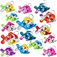 30 Packs Funny Summer Present Unique Mini Fish Assorted fidgets Bubble Toys for Kids Children Classroom Students Gifts from Teacher,Birthday Party Favors