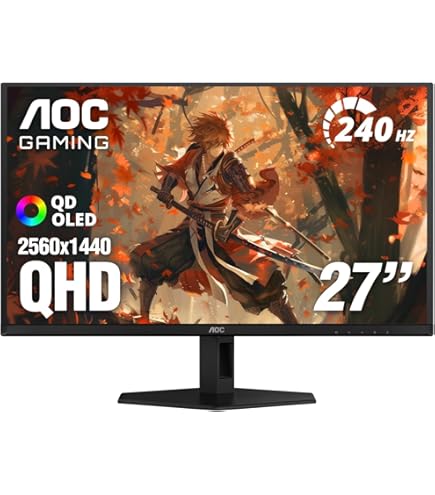 Amazon.com: AOC G2460VQ6 24” Gaming Monitor, FreeSync, FHD