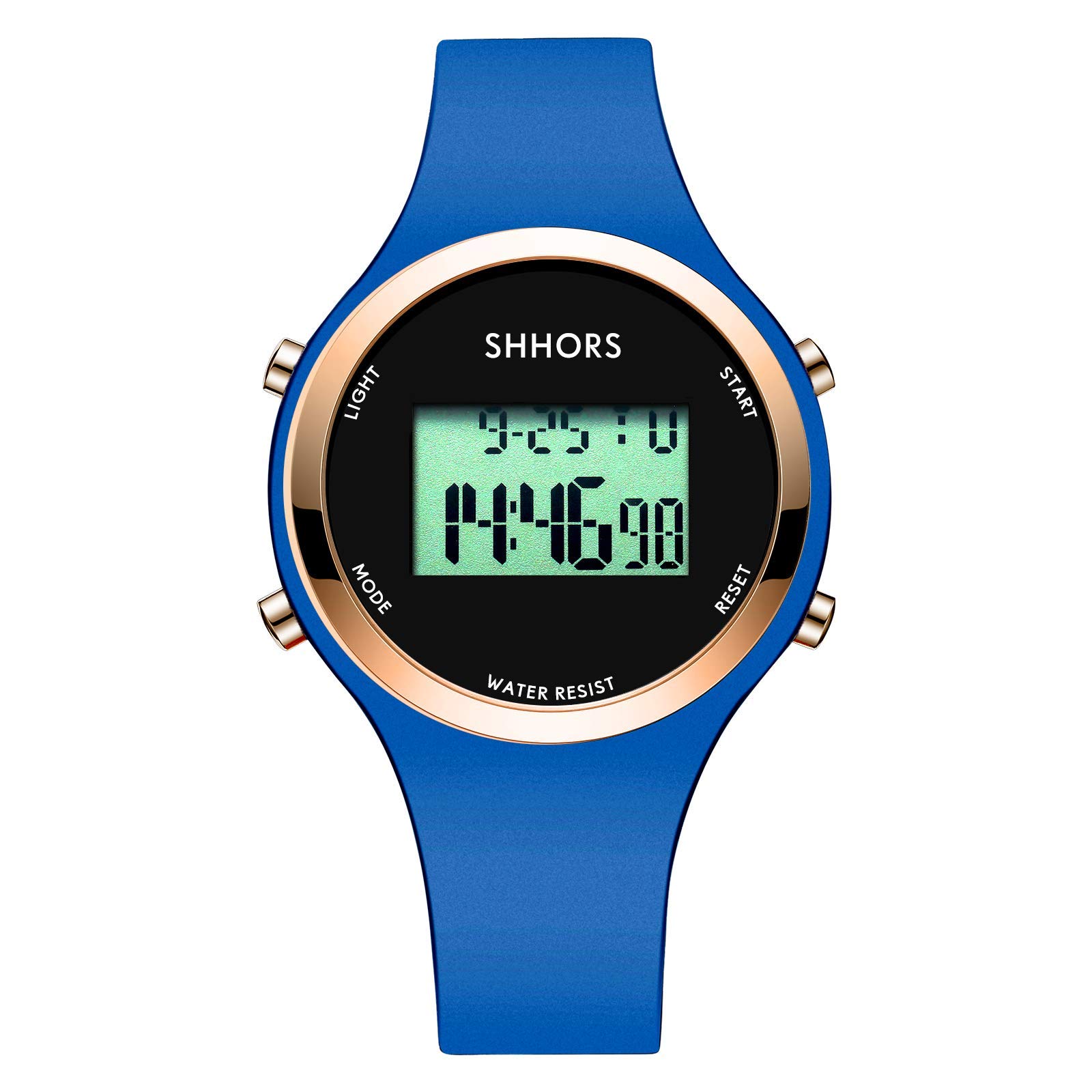 A ALPS Watch for Boys, Girls, Teenagers, Sport, Digital, Fashion, Multifunction Chronograph Watch with Light and Alarm, for Children's Gift, 5-15 Years, 05 - Classic Blue, Sporty