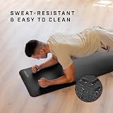 KG Physio Thick Yoga Mat Non-Slip NBR 183x60cm with Carry Strap view 4