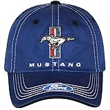Checkered Flag Men's Ford Mustang Cap Tri-Bar Pony